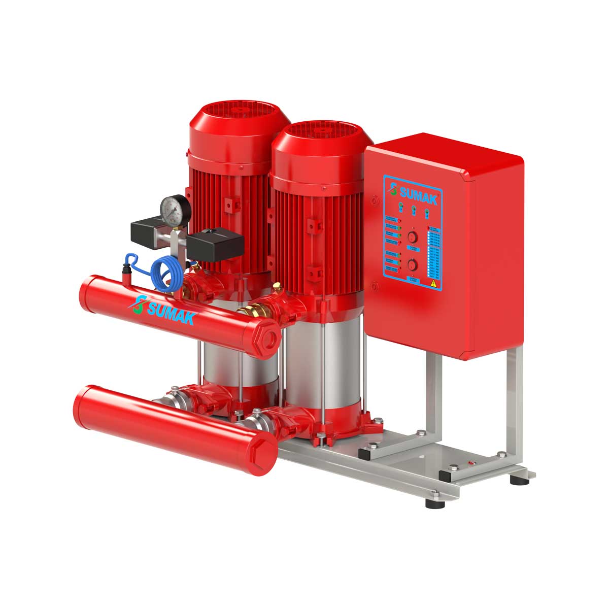 Vertical Shaft Multistage Fire Booster