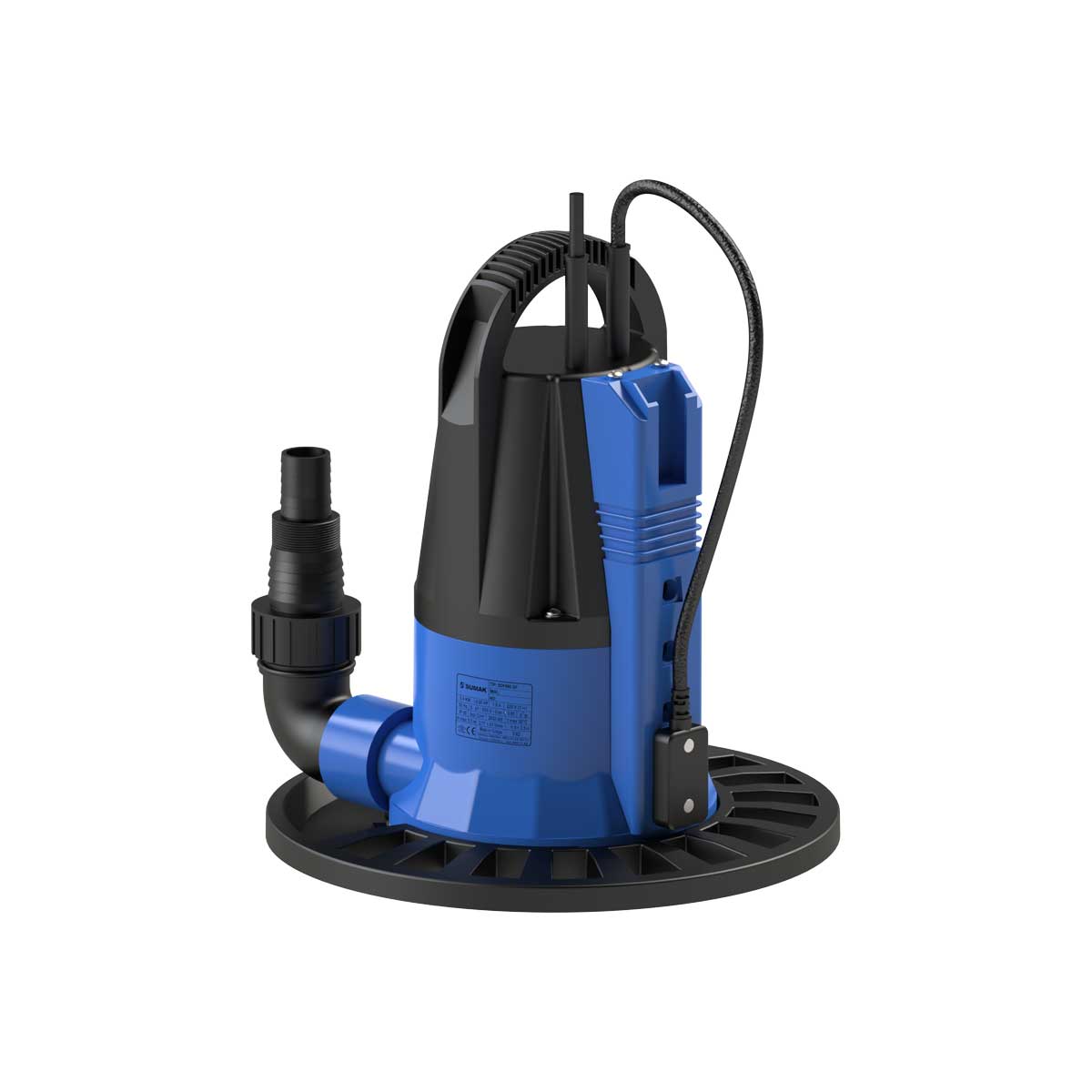 Zero Suction Drainage Submersible Pump