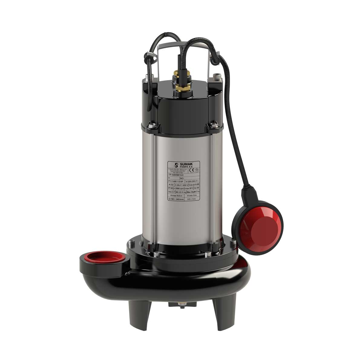 Septic Submersible Pumps with Blades